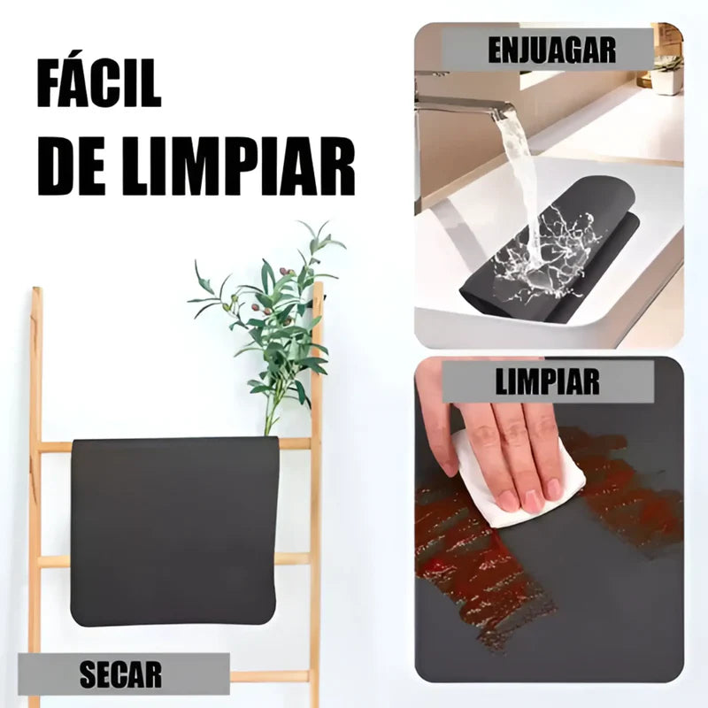 ALFOMBRA ESCURRIDOR PARA PLATOS