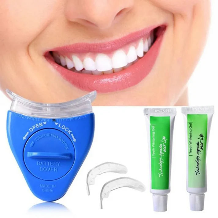 BLANQUEADOR DENTAL CON LUZ UV WHITE LIGHT