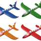 AVIONES PLANEADORES CON LUCES LED DE COLORES